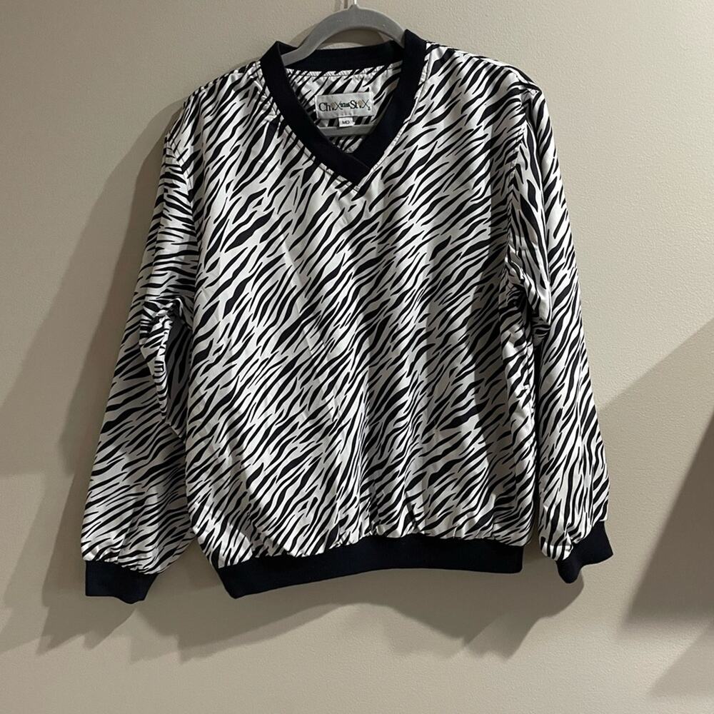 Chix With Stix Golf Pullover Windbreaker‎ Top